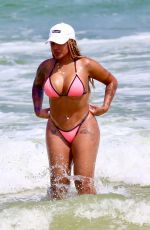RAFAELLA SANTON in Bikini at Barra da Tijuca Beach 03/11/2023