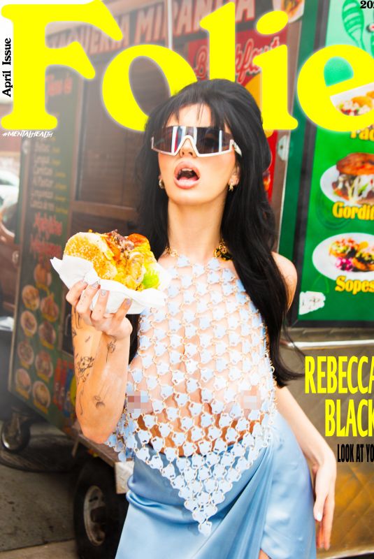 REBECCA BLACK for Folie Magazine, April 2023