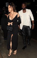 REBECCA JEFFERSON Arrives at Malika and Khadijah Haqq’s 40th Birthday Party in West Hollywood 03/10/2023