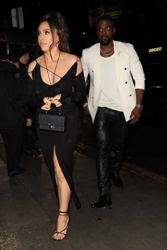 REBECCA JEFFERSON Arrives at Malika and Khadijah Haqq’s 40th Birthday Party in West Hollywood 03/10/2023