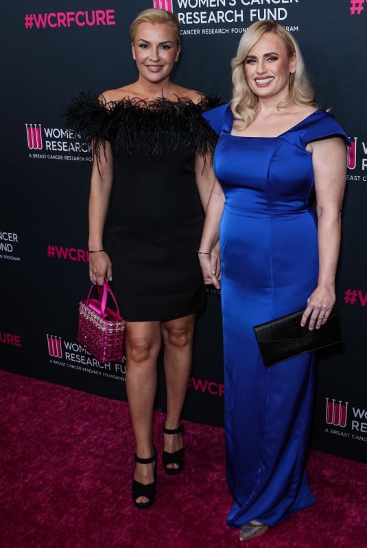 REBEL WILSON and RAMONA AGRUMA at Women’s Cancer Research Fund’s An Unforgettable Evening Benefit Gala at Beverly Wilshire Hotel 03/16/2023