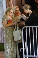 REBEL WILSON and RAMONA AGRUMA Leaves 2023 Vanity Fair Oscar Party in Beverly Hills 03/12/2023