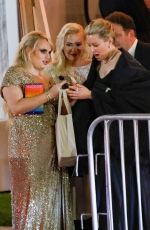 REBEL WILSON and RAMONA AGRUMA Leaves 2023 Vanity Fair Oscar Party in Beverly Hills 03/12/2023