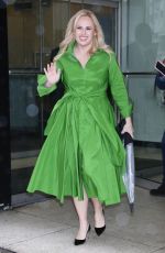 REBEL WILSON Heading to Drew Barrymore Show in New York 02/28/2023