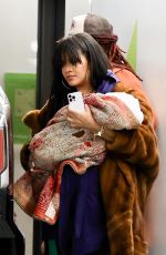 RIHANNA Leaves a Photoshoot in Los Angeles 03/30/2023