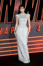 RINA SAWAYAMA at John Wick: Chapter 4 Premiere in London 03/06/2023