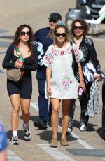 RITA and ELENA ORA Out for Lunch with Their Parents Ora at Bondi Icebergs in Sydney 03/30/2023