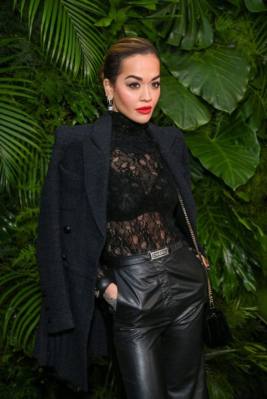 RITA ORA at 14th Annual Chanel and Charles Finch Pre-oscar Awards Dinner in Beverly Hills 03/11/2023