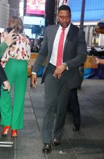 ROBIN ROBERTSON Arrives at Good Morning America in New York 03/23/2023