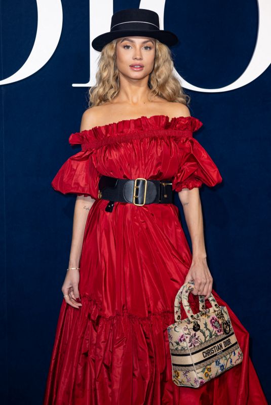 ROSE BERTRAM at Christian Dior Show at Paris Fashion Week 02/28/2023