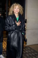 ROSE BERTRAM Leaves a Restaurant in Paris 03/01/2023