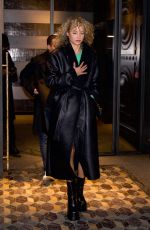 ROSE BERTRAM Leaves a Restaurant in Paris 03/01/2023