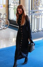 ROSIE HUNTINGTON-WHITELEY Returning to Ritz Hotel in Paris 03/02/2023