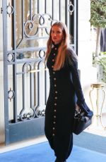 ROSIE HUNTINGTON-WHITELEY Returning to Ritz Hotel in Paris 03/02/2023