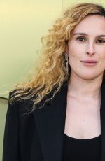 RUMER WILLIS at Versace FW23 Show at Pacific Design Center in West Hollywood 03/09/2023