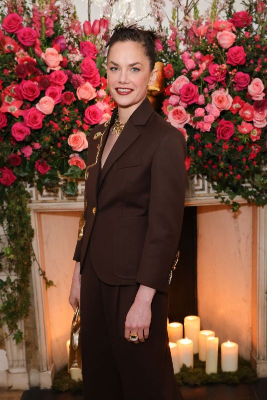 RUTH WILSON at a Dinner to Celebrate Opening of Schiaparelli at Harrods 03/21/2023