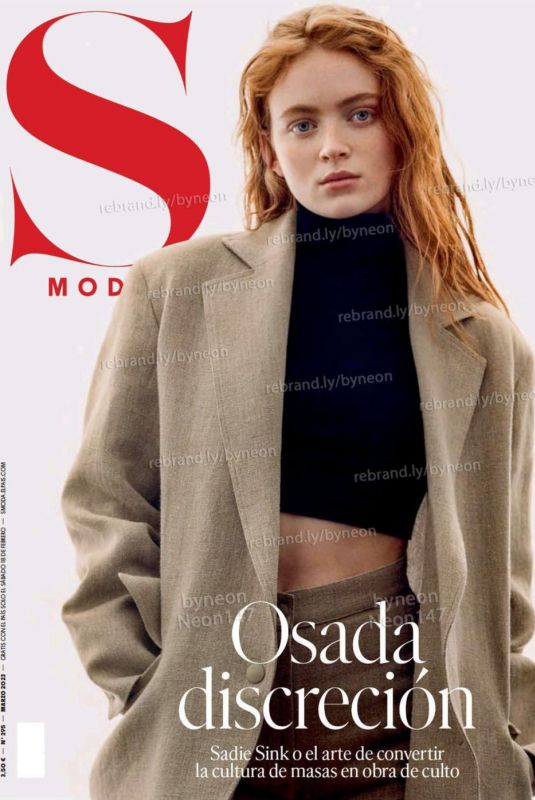 SADIE SINK in S Moda Magazine, March 2023