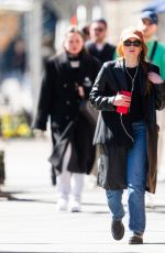 SADIE SINK Out and About in New York 03/30/2023