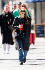 SADIE SINK Out and About in New York 03/30/2023