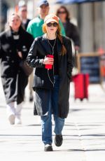 SADIE SINK Out and About in New York 03/30/2023