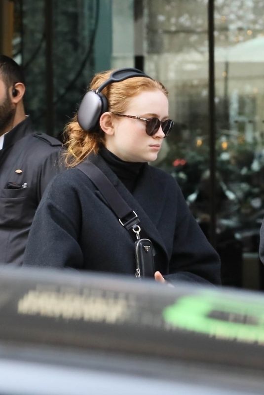 SADIE SINK Out in Paris 03/03/2023
