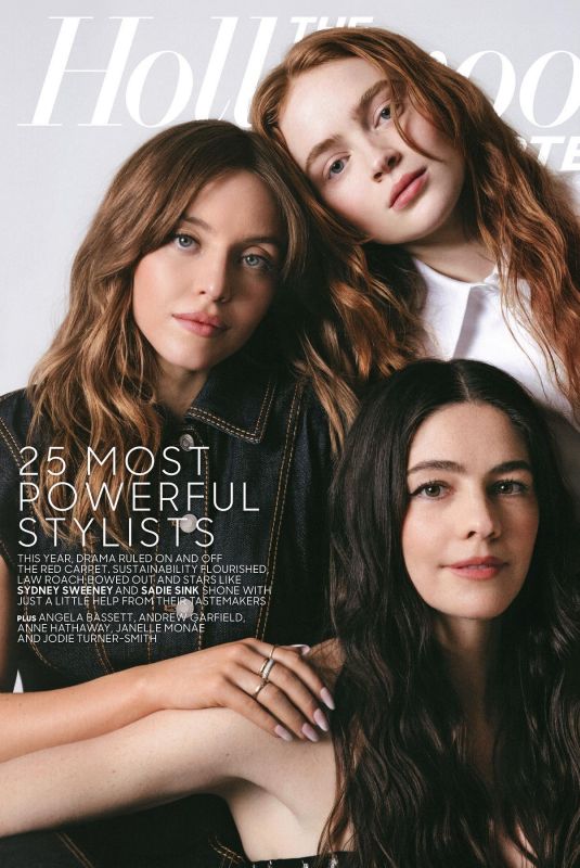 SADIE SINK, SYDNEY SWEENEY and MOLLY DICKSON for The Hollywood Reporter, March 2023