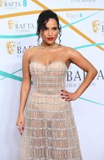 SAFFRON HOCKING at EE Bafta Film Awards 2023 in London 02/19/2023