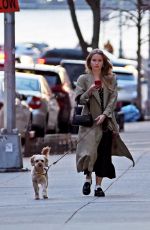 SAILOR BRINKLEY COOK Out for a Dog Walk in New York 03/23/2023