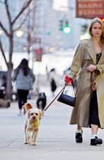 SAILOR BRINKLEY COOK Out for a Dog Walk in New York 03/23/2023