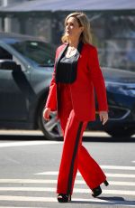 SAMANTHA BEE Filming a Project in New York 03/21/2023