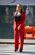 SAMANTHA BEE Filming a Project in New York 03/21/2023