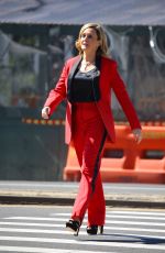SAMANTHA BEE Filming a Project in New York 03/21/2023