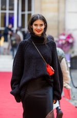 SARA SAMPAIO Arrives at La Maison Vivier Fashion Show in Paris 03/02/2023