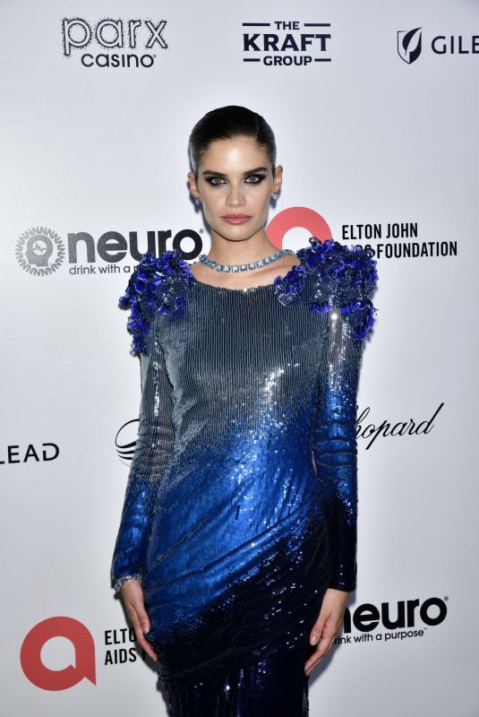 SARA SAMPAIO at Elton John Aids Foundation’s 31st Annual Academy Awards Viewing Party in West Hollywood 03/12/2023