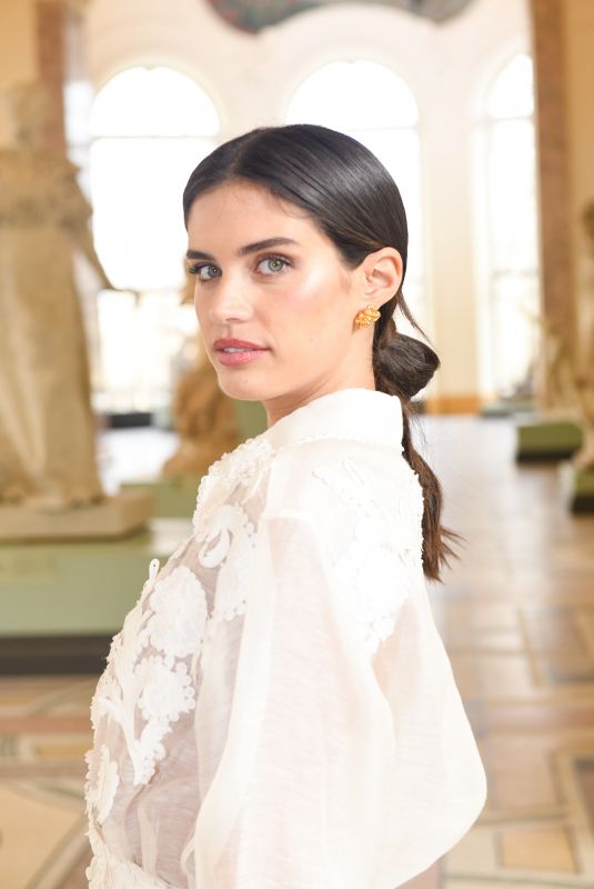 SARA SAMPAIO at Zimmermann Womneswear Fall/winter 23/24 Show at Paris Fashion Week 03/06/2023