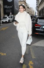 SARA SAMPAIO Heading to Fashion Week Event in Paris 03/06/2023