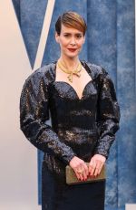 SARAH PAULSON at Vanity Fair Oscar Party in Beverly Hills 03/12/2023