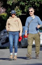 SARAH SILVERMAN and Rory Albanese Out with Their Dogs in Los Angeles 03/06/2023