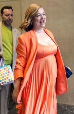 SARAH SNOOK Leaves Today Show in New York 03/21/2023