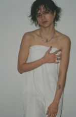 SASHA CALLE at a Photoshoot, March 2023