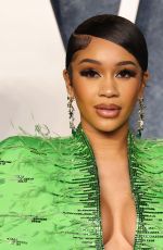 SAWEETIE at Vanity Fair Oscar Party in Beverly Hills 03/12/2023