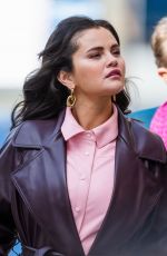 SELENA GOMEZ on the Set of Only Murderers in the Building in New York 03/17/2023