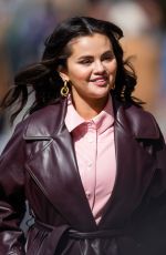 SELENA GOMEZ on the Set of Only Murderers in the Building in New York 03/17/2023