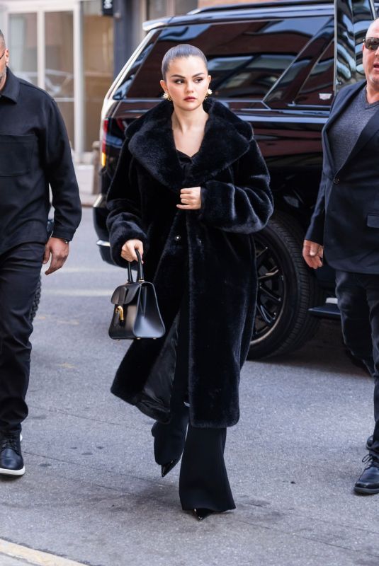 SELENA GOMEZ Out and About in New York 03/29/2023