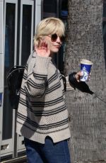 SELMA BLAIR Out with Her Dog in Studio City 03/24/2023