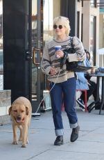 SELMA BLAIR Out with Her Dog in Studio City 03/24/2023