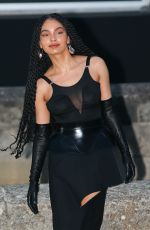 SHARON ALEXIE Arrives at Alexander McQueen Womenswear Fall/Winter 2023-2024 Show at Paris Fashion Week 03/04/2023