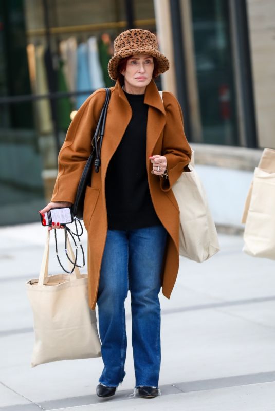 SHARON OSBOURNE Out Shopping in Los Angeles 03/20/2023