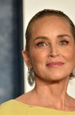 SHARON STONE at Vainty Fair Oscar Party in beverly Hills 03/12/2023