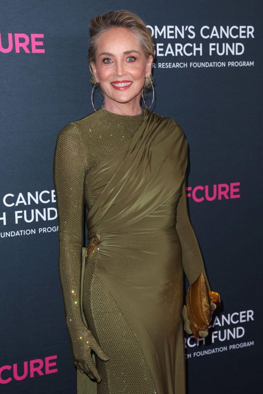 SHARON STONE at Women’s Cancer Research Fund’s An Unforgettable Evening Benefit Gala at Beverly Wilshire Hotel 03/16/2023
